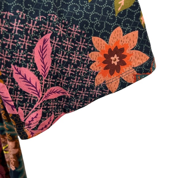 Johnny Was Delfino V-Neck kimono sleeve Tee Top XS multicolor floral NWT - Picture 10 of 13